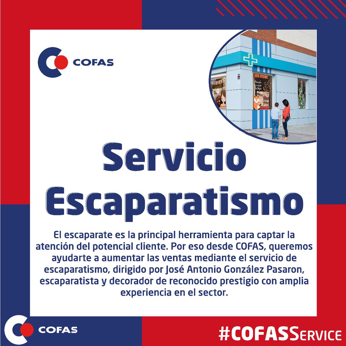 iCOFAS's tweet photo. ¿Quieres aumentar tus ventas? Desde #COFAS junto con @Asturdecor te ofrecemos el servicio de escaparatismo dirigido por José Antonio González Pasarón para ayudarte a captar la atención de tus clientes.
Ponte en contacto con nosotros y date de alta https://t.co/23zpqc7aK2