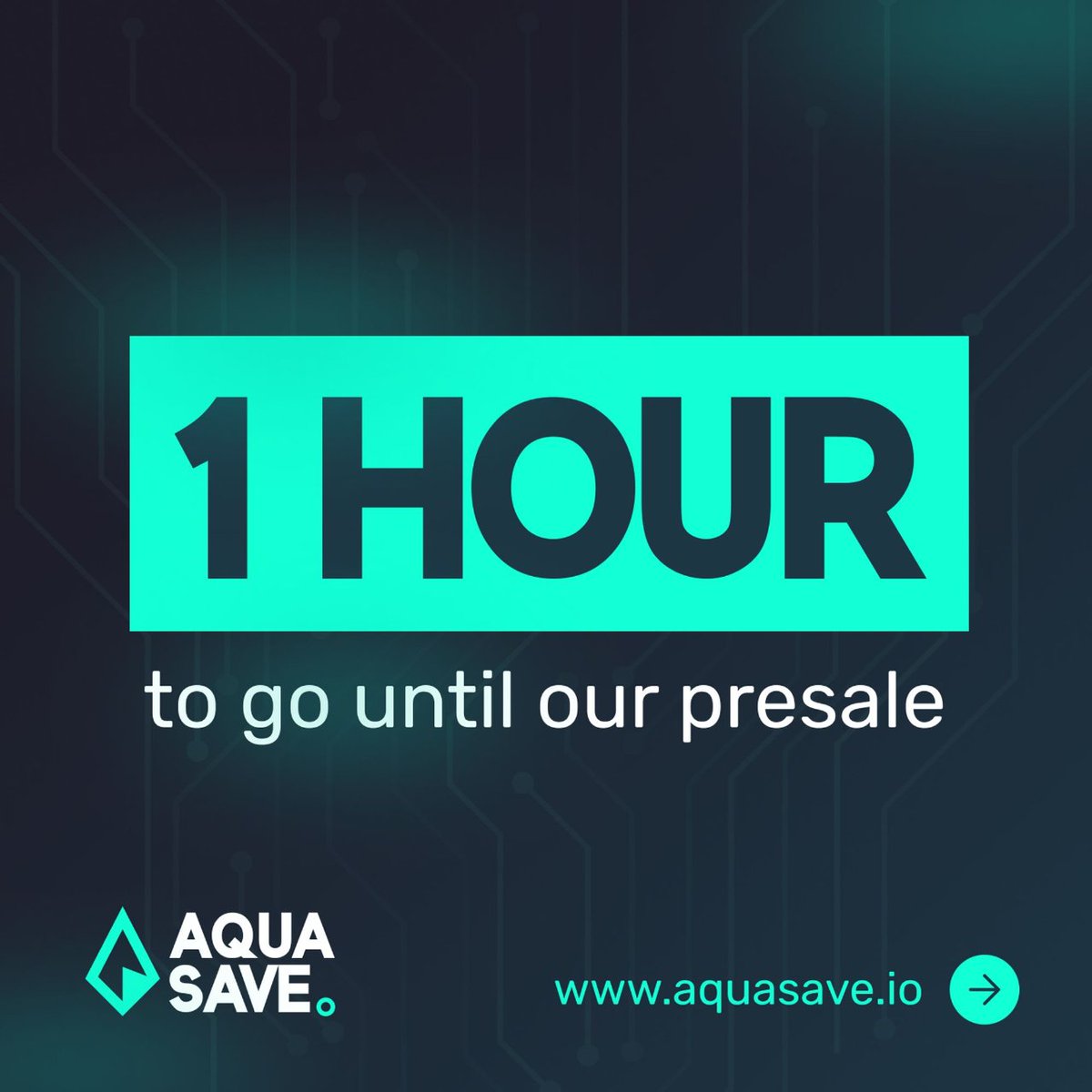 AquaSaveCrypto's tweet photo. The time has almost come! 😱 https://t.co/Ydviko1071