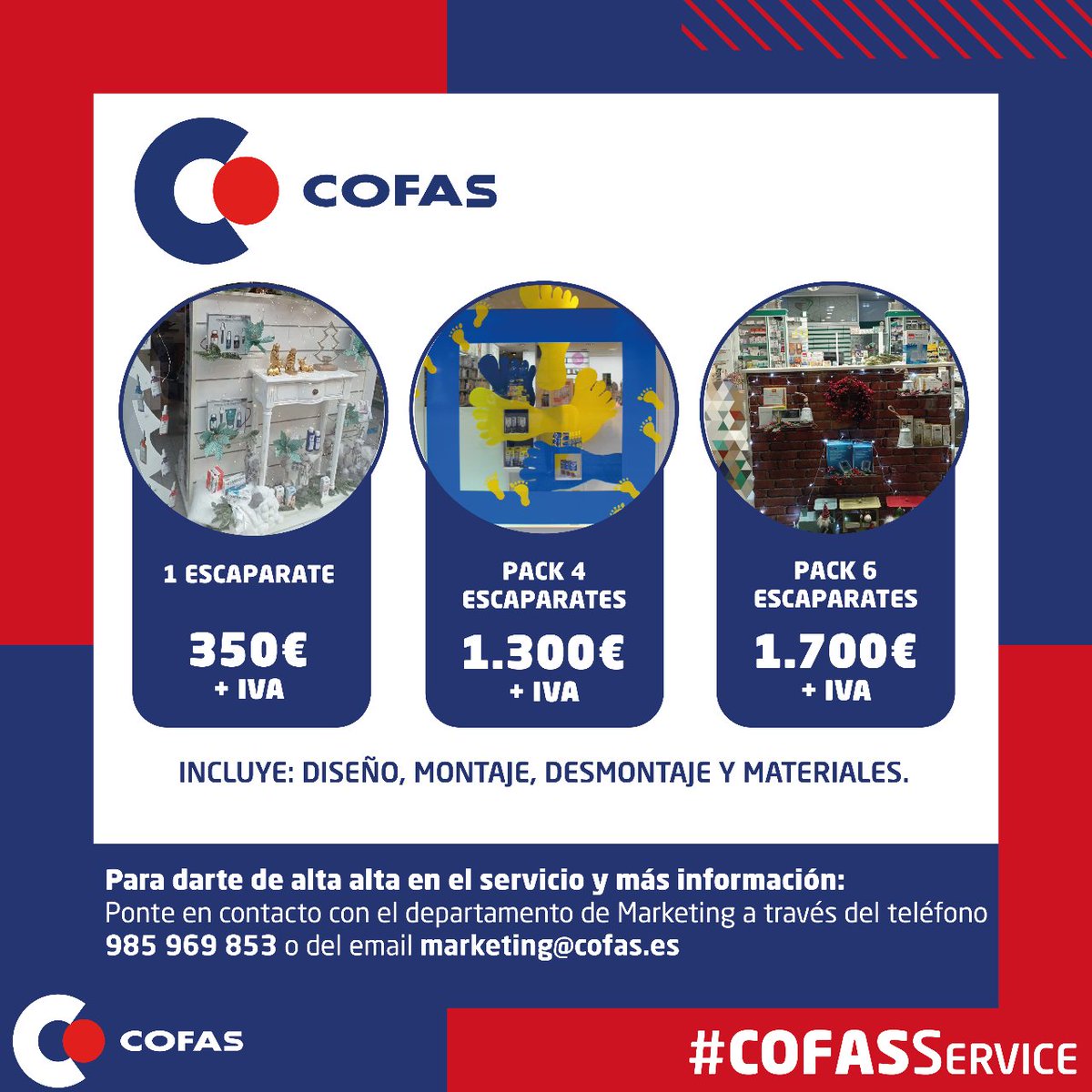 iCOFAS's tweet photo. ¿Quieres aumentar tus ventas? Desde #COFAS junto con @Asturdecor te ofrecemos el servicio de escaparatismo dirigido por José Antonio González Pasarón para ayudarte a captar la atención de tus clientes.
Ponte en contacto con nosotros y date de alta https://t.co/23zpqc7aK2