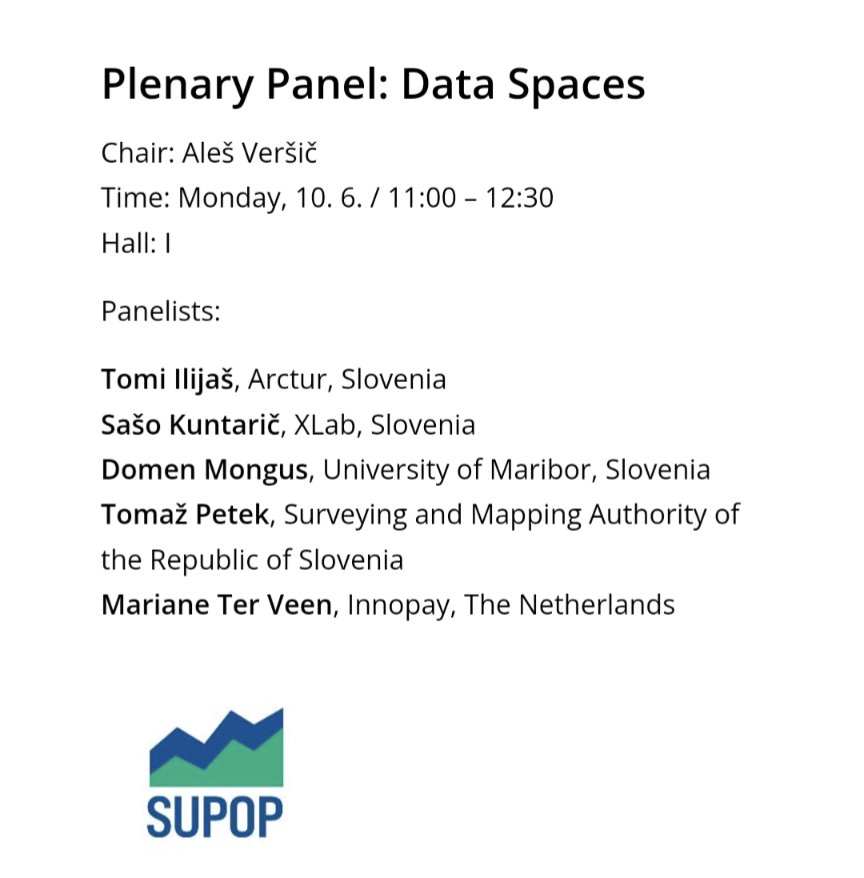 Plenary Panel on #DataSpaces with the interesting insights