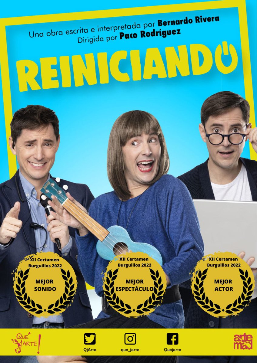 ¿Sin planes para este viernes y el que viene? ¿Eres de #Madrid ?
Os dejo con el link a esta obra de teatro original y divertida 👇🏻🎭
teatrodelasaguas.com/reiniciando/