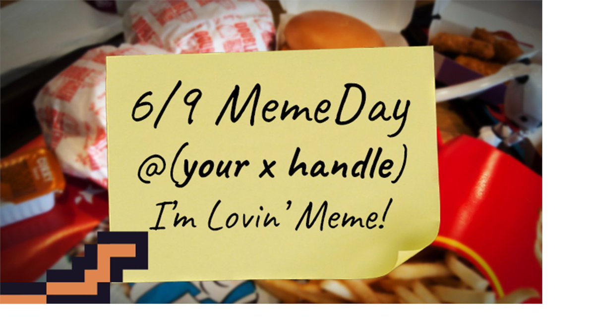le_mannhi's tweet photo. I'm joining my @Memeland fam to celebrate 6/9 the #MemeDay at @McDonalds!

I’m Lovin’ MEME! ❤️‍🔥

{Don’t forget your photo!} https://t.co/8gKqjGfbng
