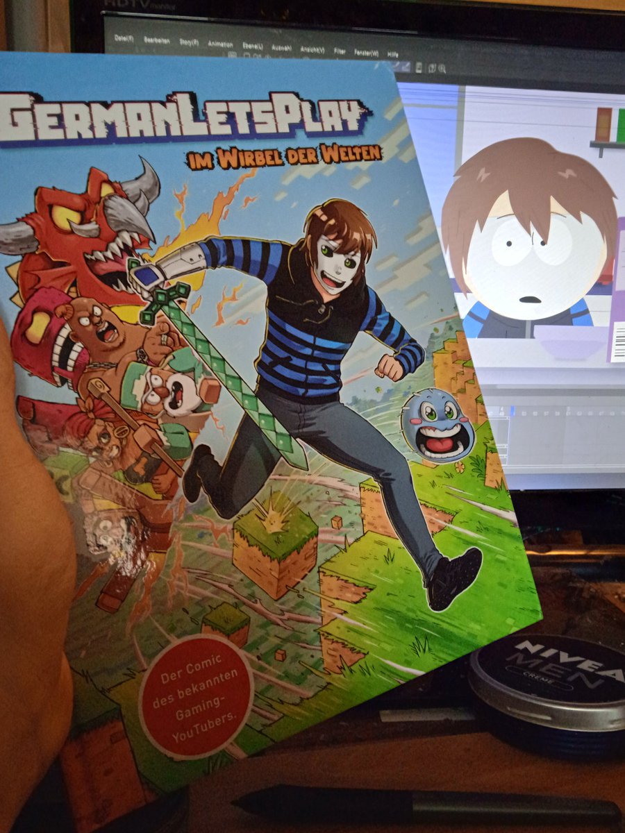 MR_XDOLLA's tweet photo. Es ist da, der Comic von @GermanLetsPlay und die Zeichnungen von @DavidFueleki sind einfach zu gut ✍️🔥 #GLPComic https://t.co/oZTyiTSLcN