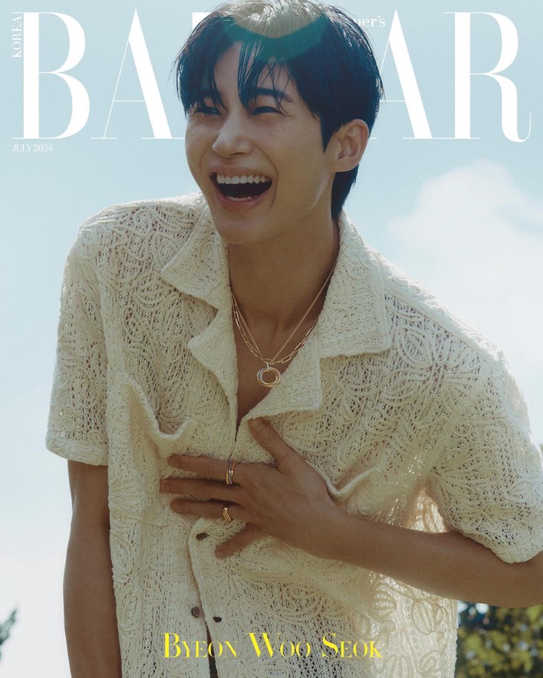 kdramadaisy's tweet photo. #ByeonWooSeok for Harper's Bazaar 1st cover July Issue https://t.co/1BDpVH0iSo