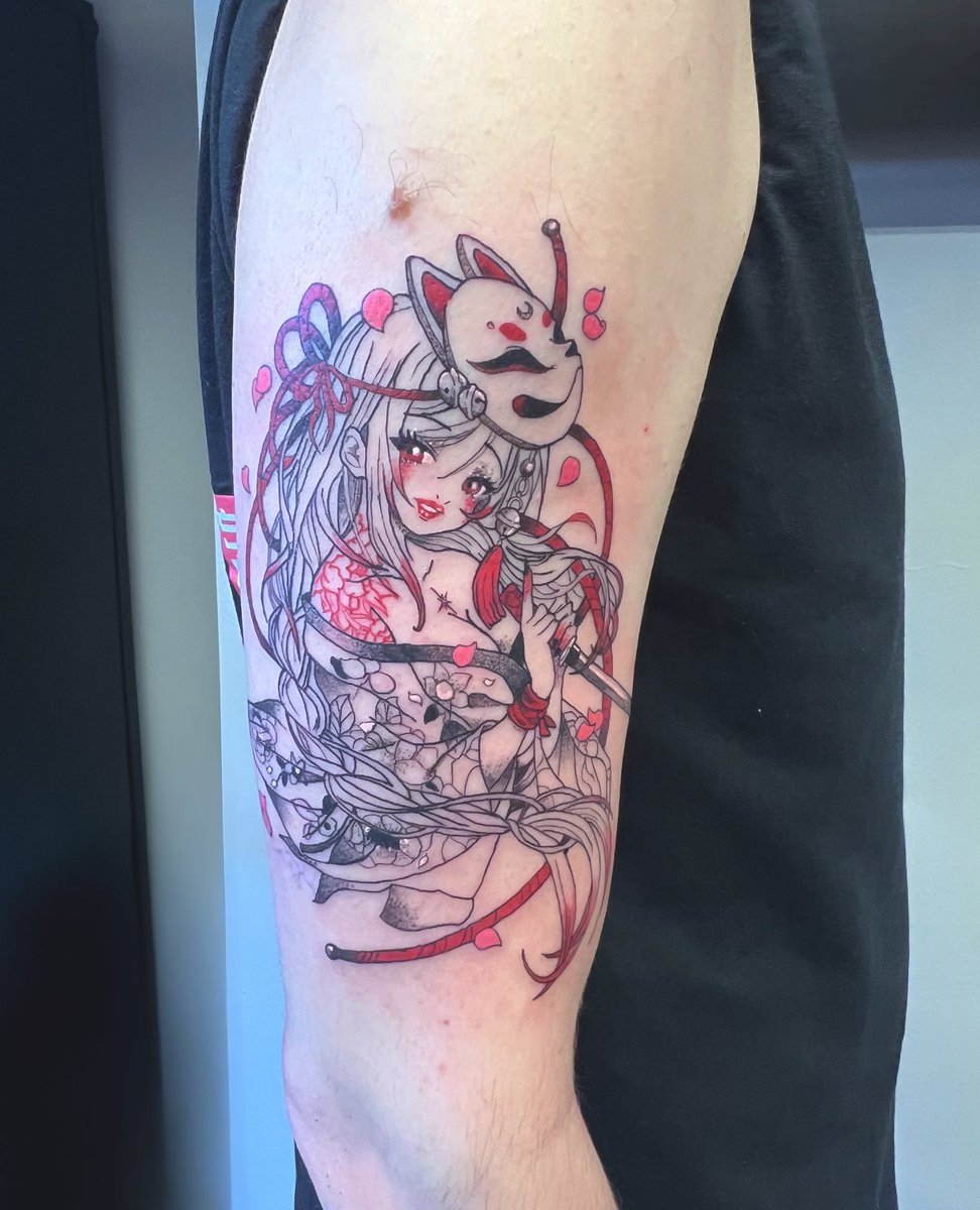 Fleshtattoo's tweet photo. Amazing anime lady by Coop. She's so pretty! 😍

Spaces available this week! Get in touch to book yours⁠
⁠
🚶‍♂️walk ins welcome⁠
📱DM⁠
☎️ 0161 222 8433⁠
📧 info@fleshtattoo.co.u https://t.co/X7RhzgkH3t