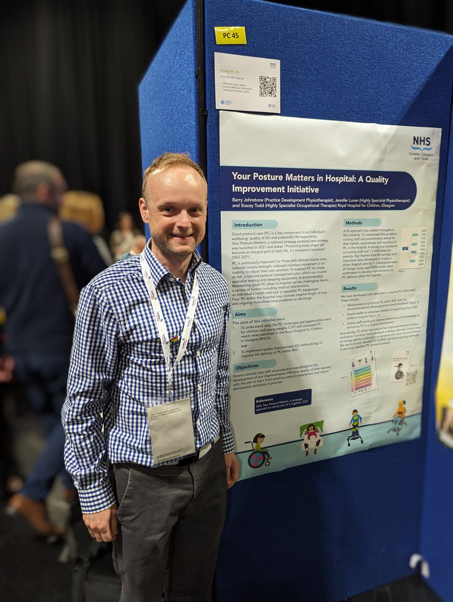 Acute Paediatric Physiotherapy Service (@nhsggcrhcphysio) on Twitter photo <a href="/barryjohnstone9/">Barry Johnstone</a> presenting a poster on Postural Care in the hospital today <a href="/NHSScotEvents/">Events Team</a> . Well done to everyone involved. For more info click on this link api.ltb.io/show/ACBIZ <a href="/staceyt75056963/">stacey todd</a> <a href="/JennyLunan/">JennyLunan</a> #posturematters #nhsscot24 <a href="/barryjohnstone9/">Barry Johnstone</a> presenting a poster on Postural Care in the hospital today <a href="/NHSScotEvents/">Events Team</a> . Well done to everyone involved. For more info click on this link api.ltb.io/show/ACBIZ <a href="/staceyt75056963/">stacey todd</a> <a href="/JennyLunan/">JennyLunan</a> #posturematters #nhsscot24