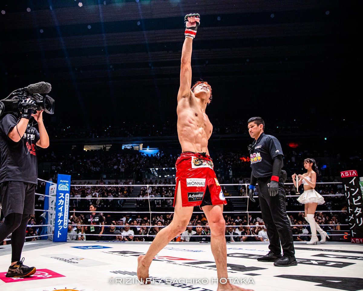 kai_1031_'s tweet photo. Thank you, RIZIN https://t.co/LIjR92RwXo