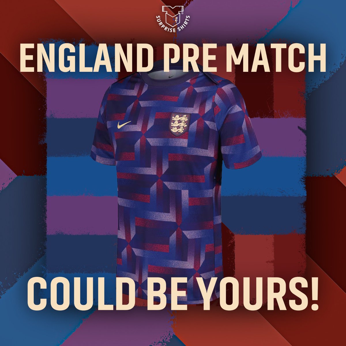 SurpriseShirts's tweet image. It's giveaway time! 👀

Want to win this stunning England 2024 pre-match shirt? 🏴󠁧󠁢󠁥󠁮󠁧󠁿🔥

How to enter 👇
♻️ Repost
✅ Follow us
💬 Comment your size

Winner will be drawn on the 13th. Good luck!🤝