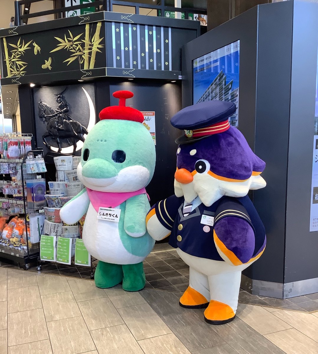 6月8日、仙台で開催された東北絆まつりに合わせて、つどりぃとしんきち