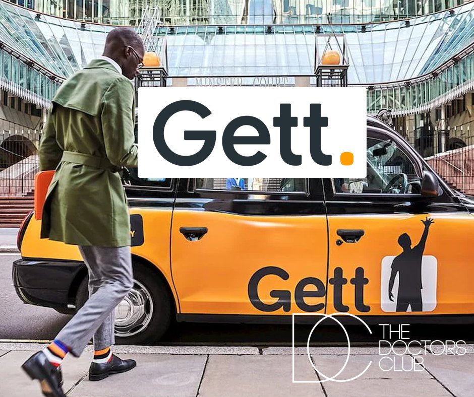 We're delighted to welcome GETT as a partner with The Doctors Club. GETT provide taxis, ride hail and executive vehicles – all on a single platform. Discounts for members off their first 3 rides.
Learn more: thedoctorsclub.co.uk/partner-profil… 
<a href="/Gett/">Gett</a>