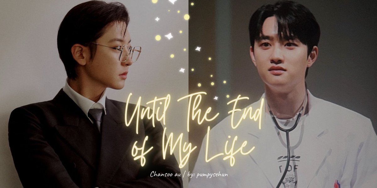 chansoo au

ఇ Until The End of My Life ఇ

Atty. Chanyeol Park and Dr. Kyungsoo Doh were in a relationship for six years, engaged for two years, married for four years, and divorced for three years now.

They have two children, twin boys to be exact that are aged six. The eldest