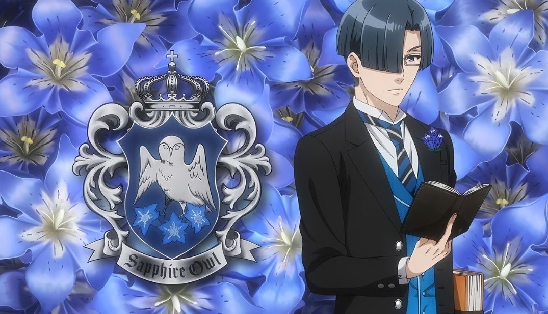 -

               ロレンス・ブルーアー
                Lawrence • Bluewer
                #黒執事 #BLACKBUTLER 
               Sapphire Owl 🔷️🦉

-