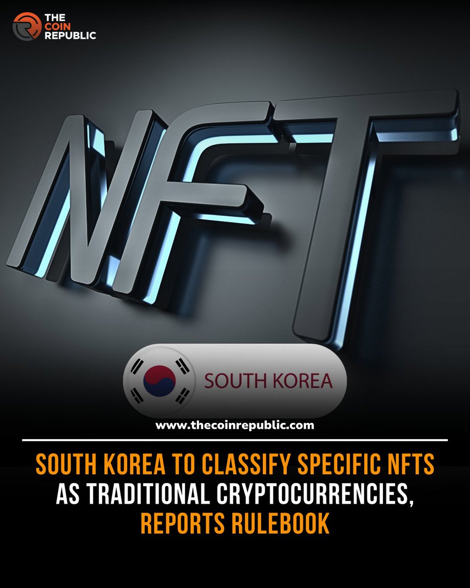 TCR_news_'s tweet photo. South Korea's primary #financialregulator unveils fresh guidelines to offer regulatory clarity on non-fungible tokens (#NFTs), reports #Yonhapnewsagency.
#nftworld #NFTsCommunity https://t.co/oBZTQrqslU