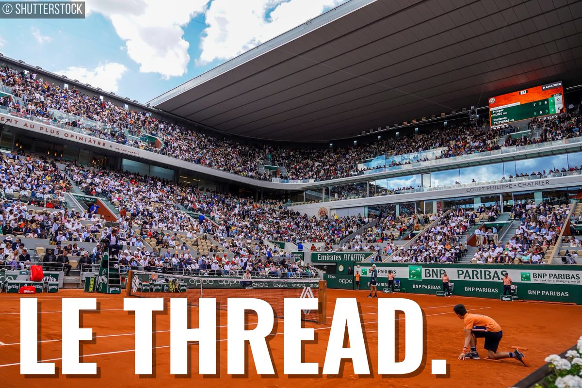 🎬 Clap de fin sur ce Roland-Garros 2024 !

🧮 Retour en stats sur les 253 matchs disputés dans les tableaux de simple messieurs et dames !

👩‍💻 Si ce #Thread📊 vous plaît, n'hésitez pas à le partager pour que ce travail puisse toucher le plus grand nombre ! 🧡