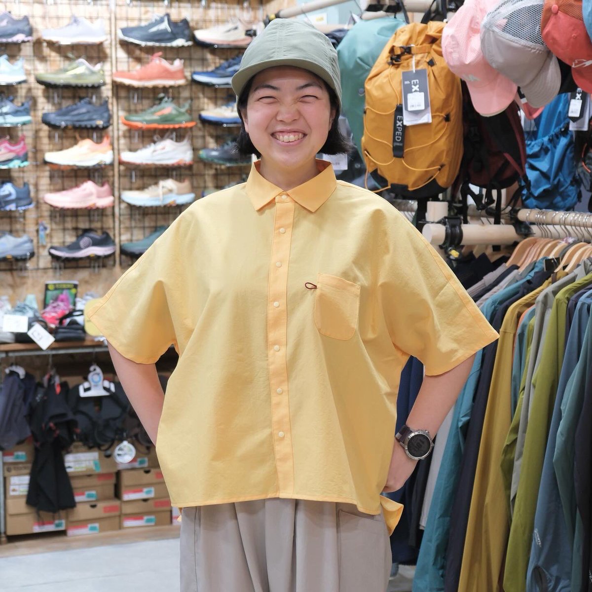 yololodge's tweet photo. ムササビアロハとムササビショートシャツAirのオンライン販売をついに開始しました！

これから始まる暑い時期のアウトドアシーズン。
お供に最高ですよ〜

詳しくは以下のURLをご覧ください

https://t.co/mQ69WR6GXz

https://t.co/iD5lXFNAnG https://t.co/IYk5NKUIb9