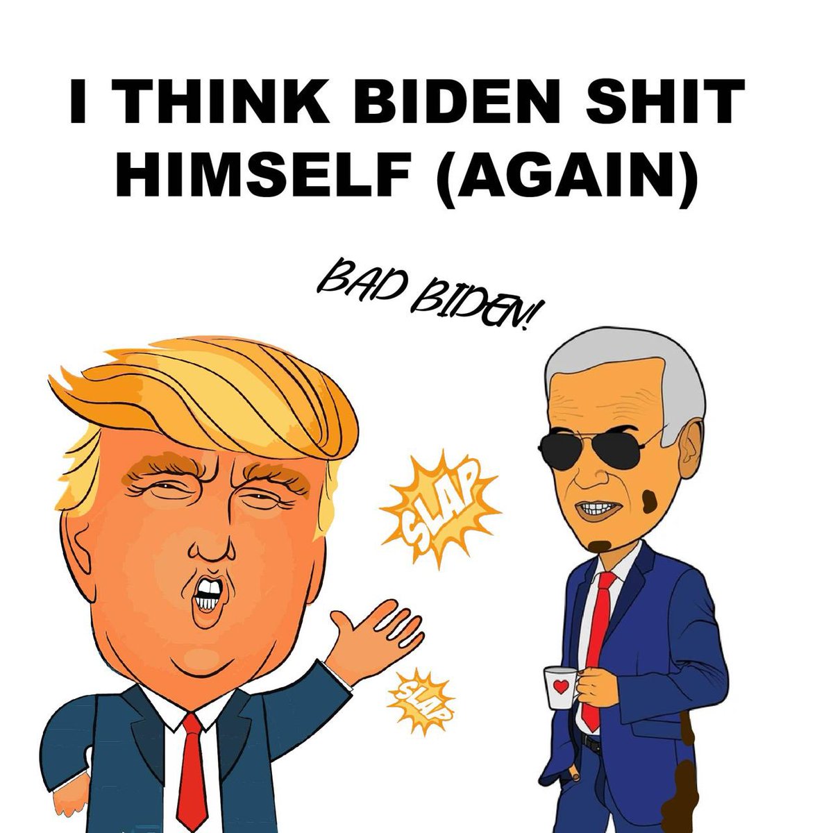 TrumpSlapOnSol's tweet photo. I think #Biden shit himself (again) LOL

Don’t fade us💩👋

EeCtJSzipYBjMxyj3pqE4FRhLNwyxkABLsgX8DsrzqKc

$TRAP #TRUMPSLAP https://t.co/kx87JtUK49