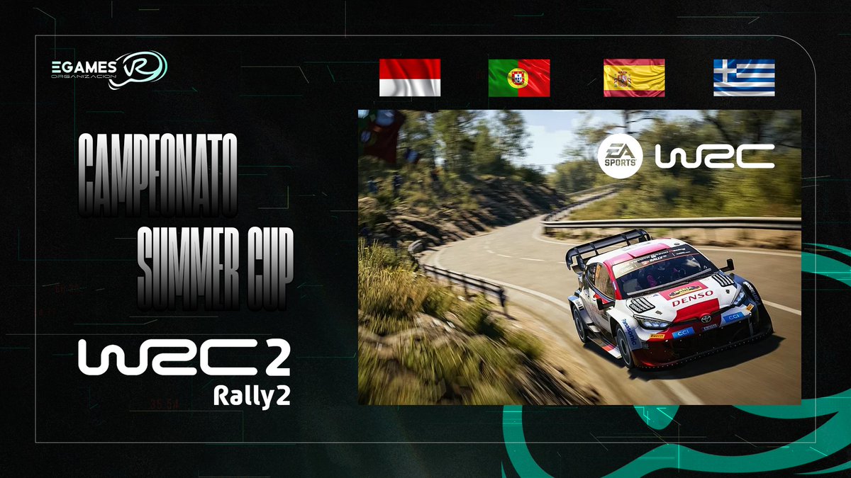 🏆Vamos a la pista este verano🏆
‼️Estamos de vuelta con el nuevo Campeonato Summer Cup '24 de WRC‼️
Inscríbete y demuestra que eres el más rápido en cada tramo🏎️💨

Inscripciones:
egamesvr.com/campeonato-sim…

#Simrally #racing #xbox #esports #gaming #steam