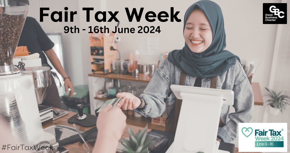 🪙 It's #FairTaxWeek 🪙
A time to recognise and celebrate the businesses and organisations that proudly promote responsible tax conduct, whilst raising awareness of the importance of paying fair tax.
Find out more 👉 t.ly/xSN93 <a href="/FairTaxMark/">Fair Tax Foundation</a>