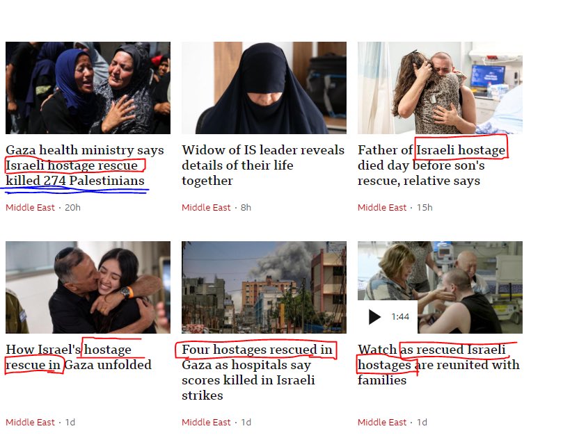 najar0007's tweet image. #BBCWorldService 5 times mentioned the hostages and only once mentioned the 274 killed innocent Palestinians. 
I leave the conclusion to you #Gaza_Genocide‌