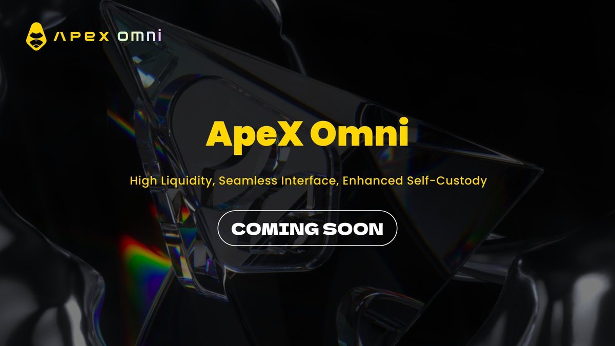 ARB_Universe's tweet image. 🚀 @OfficialApeXdex new product features, #Omni will be launching soon!

🚀 ApeX Omni, a new product line designed by #ApeXProtocol, steps in with a practical solution: an aggregated multichain liquidity trading framework built on a modular, intent-centric architecture

🔽VISIT…