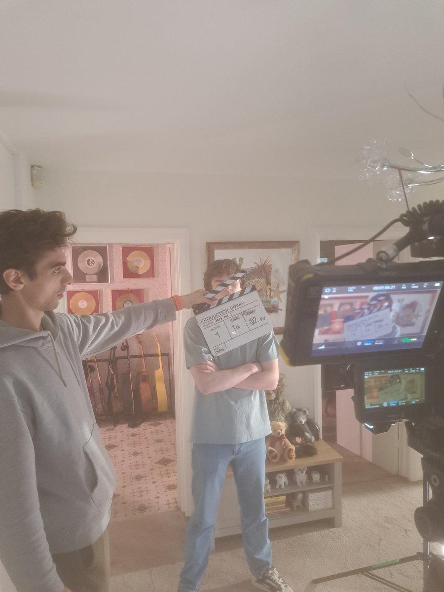 Days 2/4 complete on Death of the House Party, can't believe we pulled it off #cinematography #indiefilm