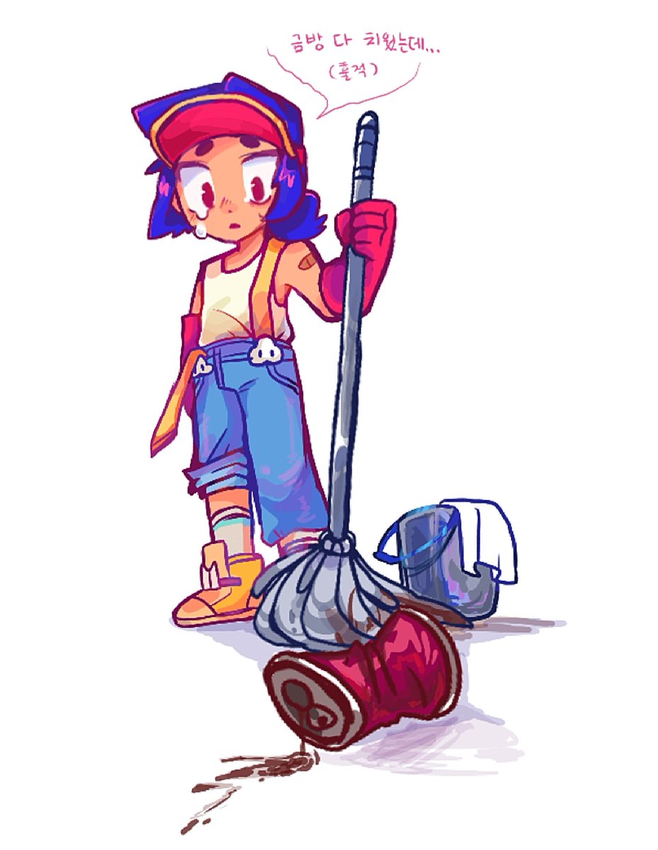 GIDI_owo1129's tweet image. 저번에 그렸던 팽 이라도 슬쩍;;
#Brawlstars #Fang
