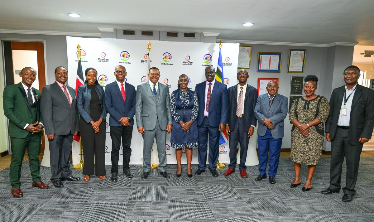 KenGenMDandCEO's tweet image. Today, I met with the @GAK_Kenya Board of Directors and the Organizing Committee of the Kenya Geothermal Congress (KGC 2024) as they prepare for the KGC 2024 Conference, scheduled for July 15-21, 2024. #KGC2024 #JenGaKenGen