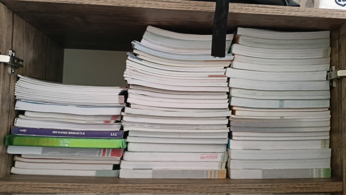 Yks24 den istediğim sonucu alamazsam (umarım alırım) yks25 için hazırlıklar tamam
#yks24