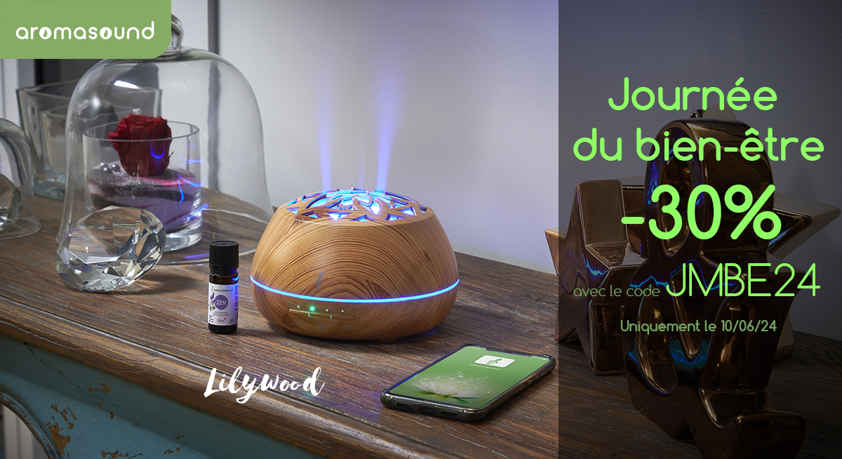 BigbenFrance's tweet image. #Journeemondialedubienetre - Profitez de -30% sur l'ensemble du site #AROMASOUND, #diffuseur et huiles essentielles avec le code JMBE24. Uniquement aujourd'hui! Diffuseur lumineux, musicaux🎶 , sur batterie ... Tout un programme pour vous détendre. aromasound.eu 🍀 🌸