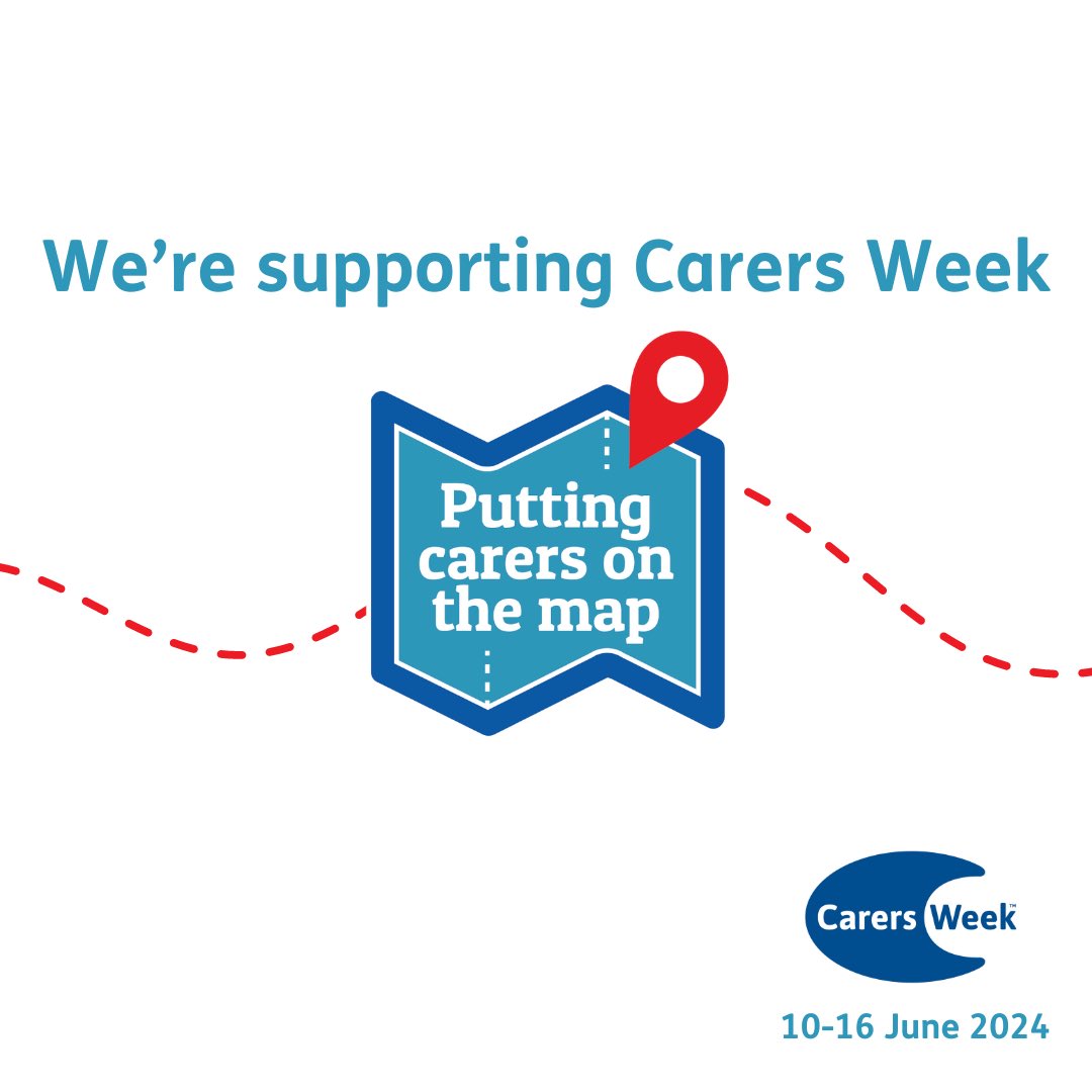 #CarersWeek starts today!
 
We are proud to be supporting Carers Week to raise #awareness of unpaid carers, highlight the challenges they face and recognise the contribution they make to families and communities in the UK.
 
Let’s put #carers on the map!