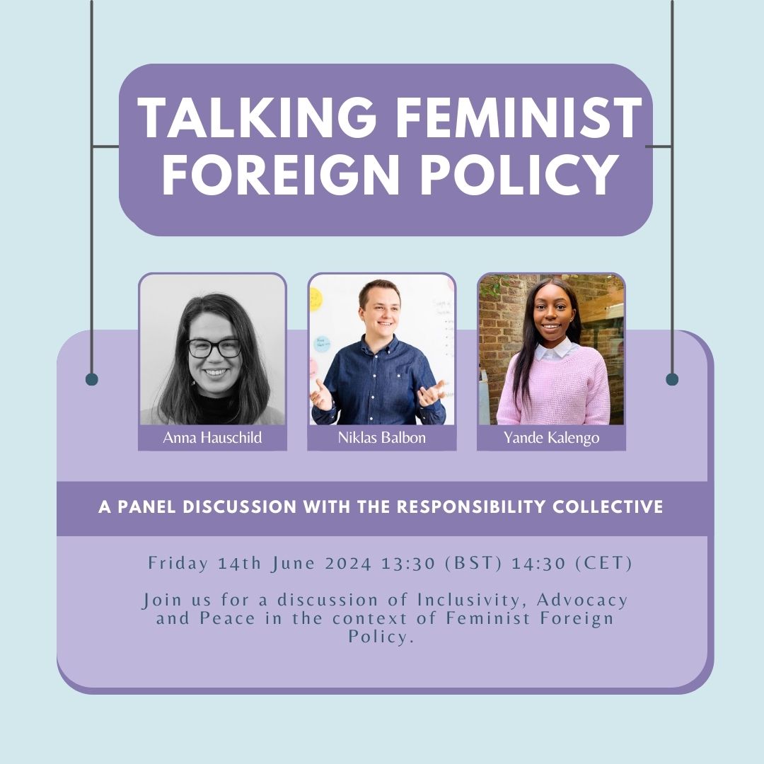 📢 We're running our first panel! 📢

Join us to talk inclusivity, advocacy and peace with our panel this Friday!