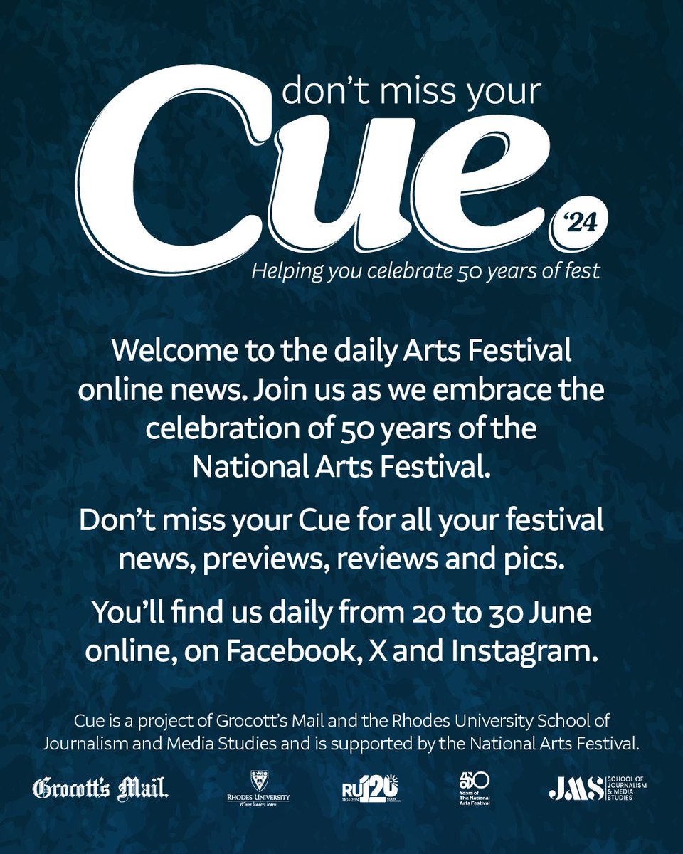 fest's tweet photo. 🎭 Get ready for the National Arts Festival! We're counting down to June 20th with exclusive content. Stay tuned! #NAF2024 #CueMedia #ru120 https://t.co/lGQTJZfkQG