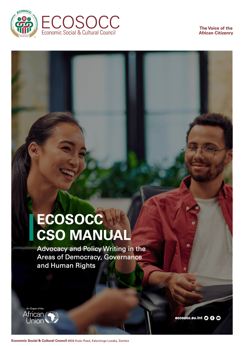 African Union ECOSOCC tweet media