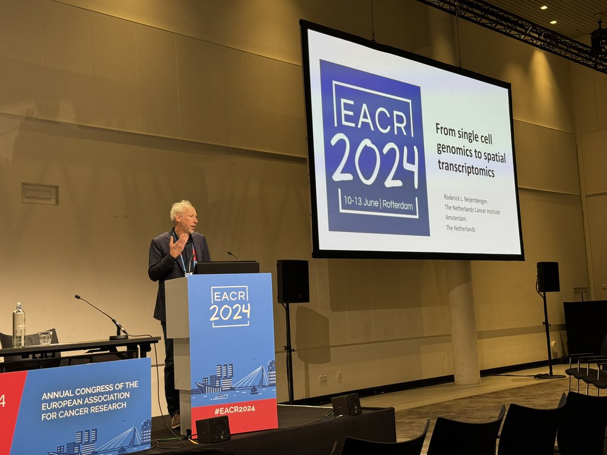 Excited to be at EACR 2024 in Rotterdam