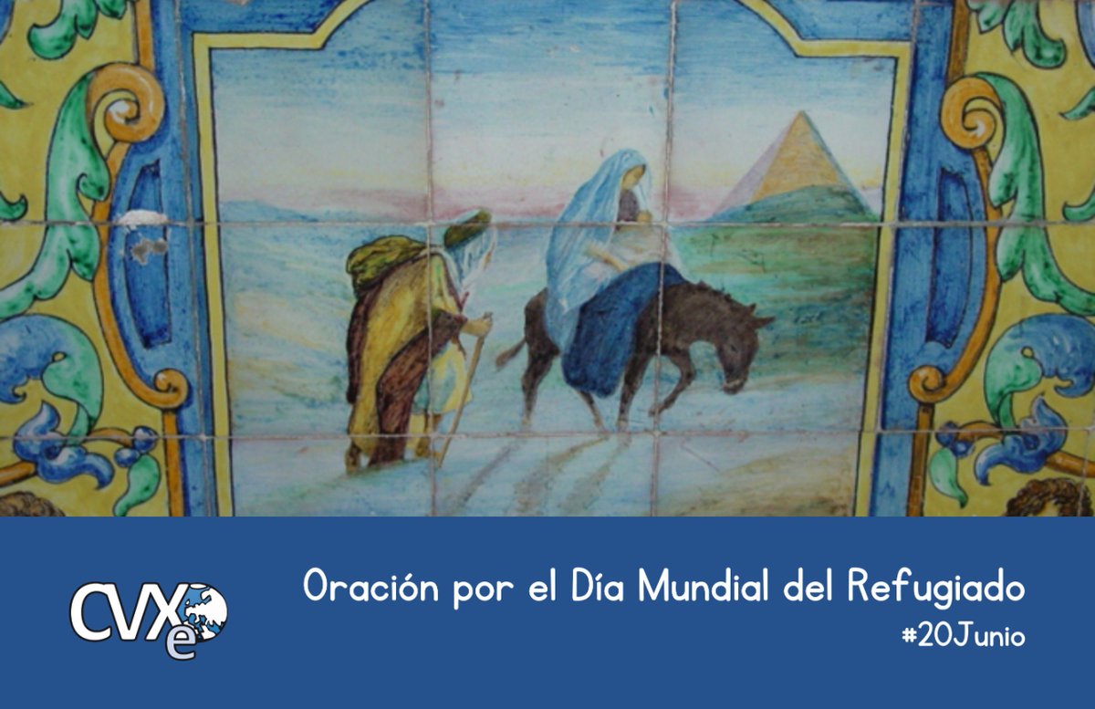 Desde el Equipo de Migraciones de CVX.E ofrecemos una oración para poder llevar a nuestros grupos con idea de hacerla lo más cercana al 20 de junio de 2024, Día Mundial del Refugiado
Ver: cvx-e.es/migraciones/or…
#espiritualidadignaciana #jornadamundialdelmigranteyrefugiado