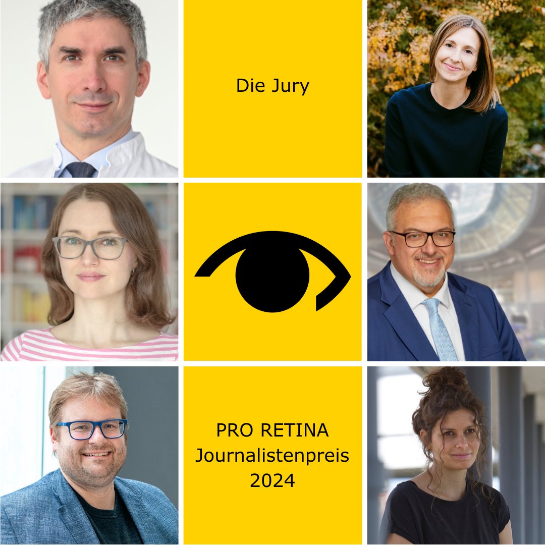 Letzter Aufruf zum PRO RETINA Journalistenpreis! Ausgezeichnet werden journalistische Beiträge rund um das Thema Augengesundheit. Bewerbungsfrist endet am 30.6.  Mehr unter: pro-retina.de/default-1cb2a1…
#JournalistenPreis #ProRetina #AugenErkrankungen  #Anerkennung #Journalismus
