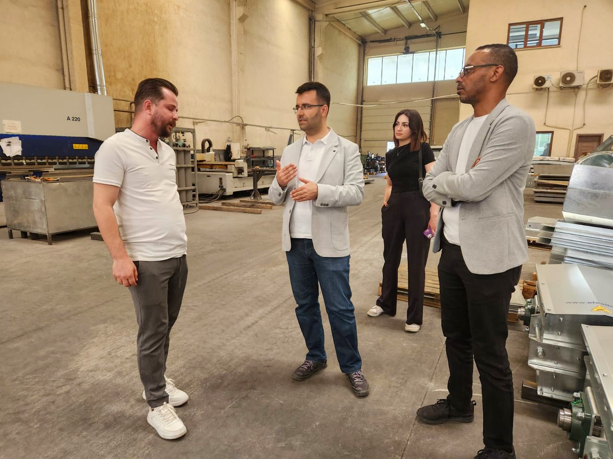 MillerMagazine's tweet photo. In Konya, another notable visit was to Efe Silo, a player in the field of grain storage systems. https://t.co/j5Hehrk3wb