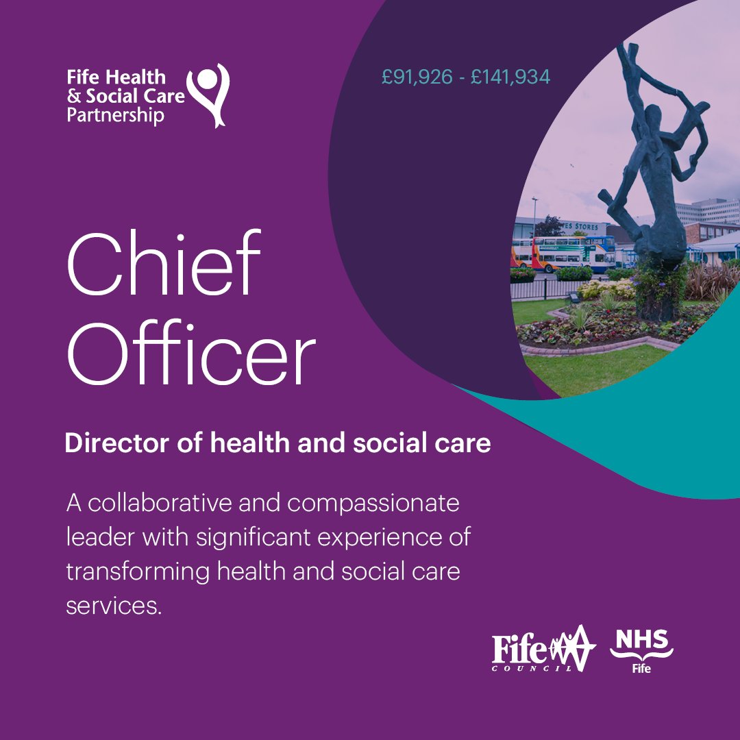 We're recruiting a director of health and social care.

💰 £91,926 - £141,934 per year.
📍 Blended - hybrid of home and base working.
🕰️ Permanent.

For more information on the role and to download a recruitment pack, visit: edenscott.com/job/chief-offi…