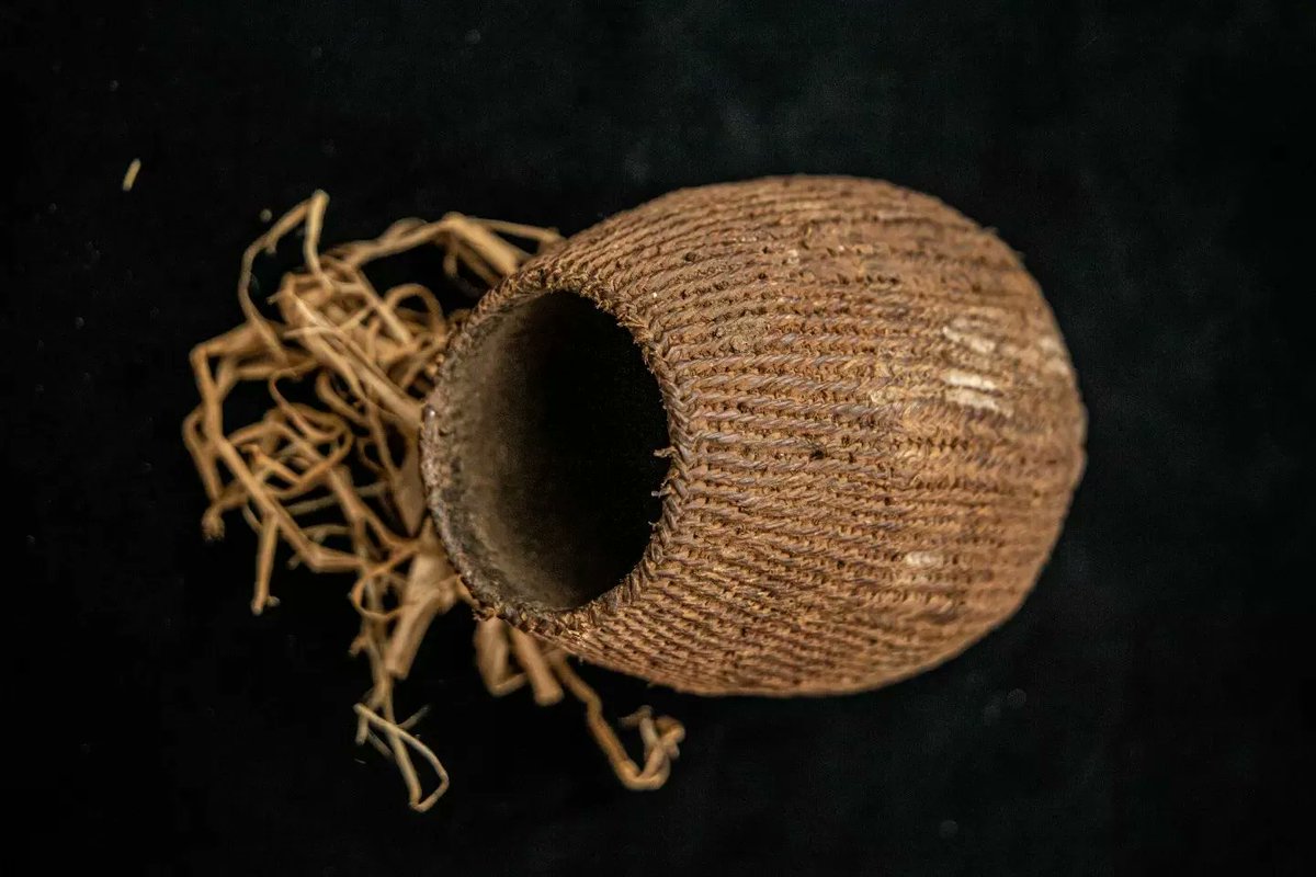 Borana women busy at work weaving "Chicho" with the support of their husbands, in Marsabit County.
"Chicho"is a traditional woven container-like structure that is commonly used by Borana community to store milk.
We love to see men supporting our beautiful women!
#UshangaKe