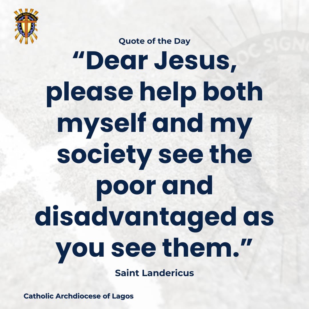 Lag_archdiocese's tweet photo. Quote of the day https://t.co/wGgY7UfLp7
