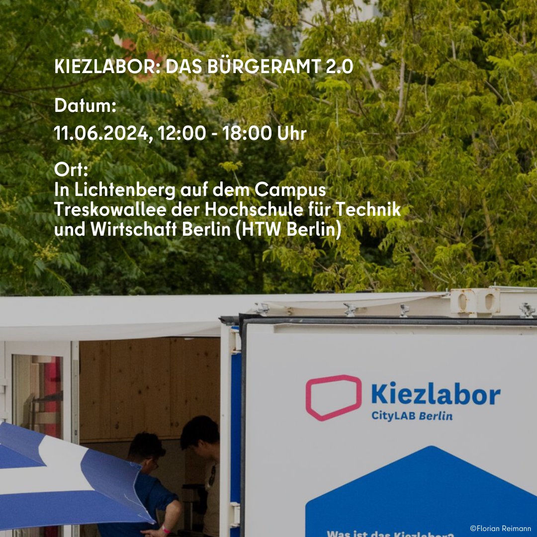 Senatskanzlei Berlin (@regberlin) on Twitter photo Der Sommer steht vor der Tür und du musst noch einen Reisepass beantragen? Das funktioniert morgen spontan ohne Termin im Kiezlabor des <a href="/citylabberlin/">CityLAB Berlin</a> auf dem <a href="/HTW_Berlin/">HTW Berlin</a> Campus in Lichtenberg! Am Standort kannst du auch noch andere Angebote nutzen. Weitere Infos ⬇️ Der Sommer steht vor der Tür und du musst noch einen Reisepass beantragen? Das funktioniert morgen spontan ohne Termin im Kiezlabor des <a href="/citylabberlin/">CityLAB Berlin</a> auf dem <a href="/HTW_Berlin/">HTW Berlin</a> Campus in Lichtenberg! Am Standort kannst du auch noch andere Angebote nutzen. Weitere Infos ⬇️