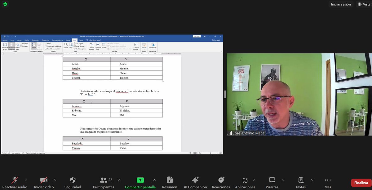 🗣️Finalizamos hoy el curso de 'Locución para radio y TV. Nivel I'
👏Muchísimas gracias a <a href="/ja_meca/">Jose Antonio Meca</a> que nos ha enseñado estos días a trabajar y comprender mejor el funcionamiento de nuestra voz.
👉Este ha sido un curso del <a href="/PeriodistasAND/">CPPA</a> 
#plandeformaciónCPPA #cursosCPPA