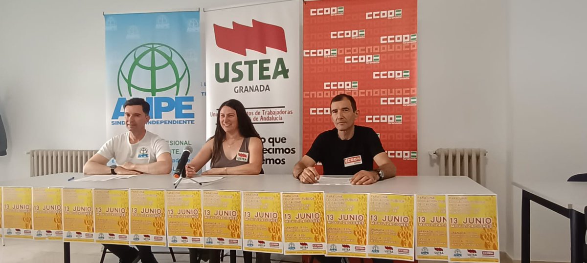 En todas las provincias andaluzas hemos vuelto a explicar los motivos de las movilizaciones de este jueves, por si <a href="/Patricia_Pozo_/">Patricia del Pozo</a>  no se ha enterado. Hoy último día para conseguir plaza en nuestros autobuses. #AumentoPlantillasDocentes. RESERVA PLAZA 🚌 acortar.link/qgvJP3