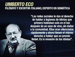 KCarterWriter's tweet photo. Rafael, el tema es que nadie, o muy pocos, de la gente que sí tiene dos dedos de frente, entendieron lo que Umberto Eco alertaba hace cono 10 años sobre lo que supondría «Interné» y las redes sociales en manos de auténtica basura aprovechada, es decir, los listos de siempre. Todo este movimiento se ha ido gestando, sobre todo, en todo tipo de plazas digitales —foros y blogs primero, redes sociales después— en los que multitud de desinformados —unos por no tener la posibilidad, otros por no querer hacerlo— son manipulados diariamente en base a Informaciones falsas de todo tipo para llegar al poder, que es lo que lleva haciendo todo este tipo de perfiles desde el principio de los tiempos. Son profesionales del embuste, el engaño y el bulo pero porque hay millones de personas que no se han preocupado de saber siquiera si la Tierra gira alrededor del Sol o al revés.

Insisto, lo que debemos de empezar a entender es cómo Internet ayuda a esparcir desinformación de todo tipo a una velocidad nunca antes vista. Ahí radica en problema nuclear de todo lo demás.

https://t.co/IBuylBoXvk