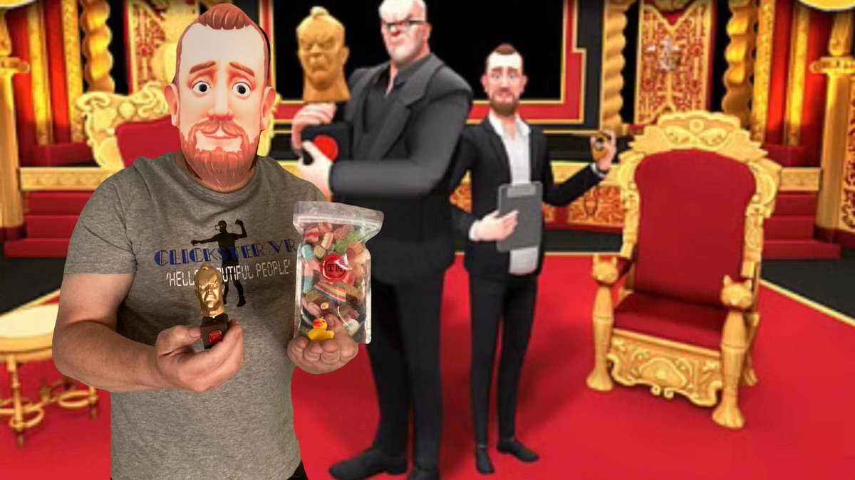 Clickster15's tweet image. First task, to hide the sweets from my kids. 

This is amazing thank you so much @scallywagarcade #taskmastervr

Can’t wait to meet @gdavies in #vr 😁