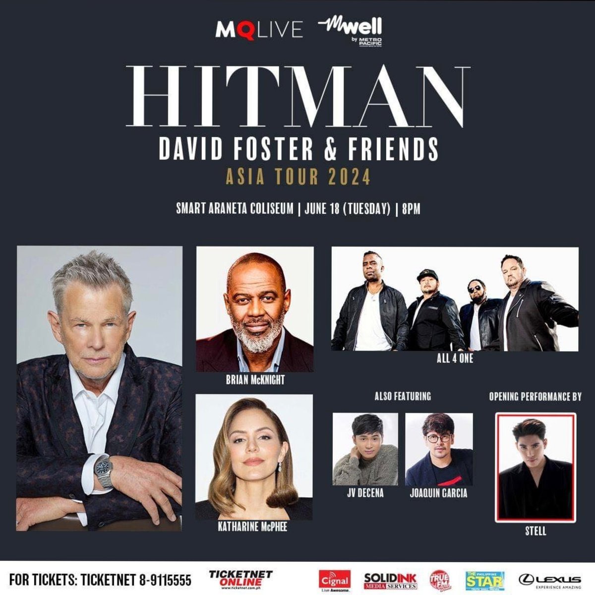 philconcerts's tweet photo. SB19's Stell Ajero is set to open HITMAN David Foster and Friends live at Araneta Coliseum on June 18th. Tickets are available via https://t.co/Vnov7gmHj2 and outlets. https://t.co/5dy8cZXoVv