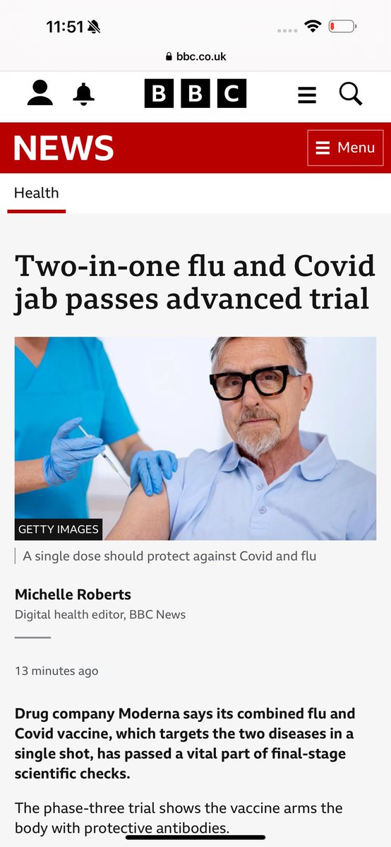 BGatesIsaPyscho's tweet photo. Legacy Media The BBC still promoting Covid Injections whilst simultaneously still ignoring Global Excess Deaths now linked to said injections. https://t.co/ox8wzxUbxu
