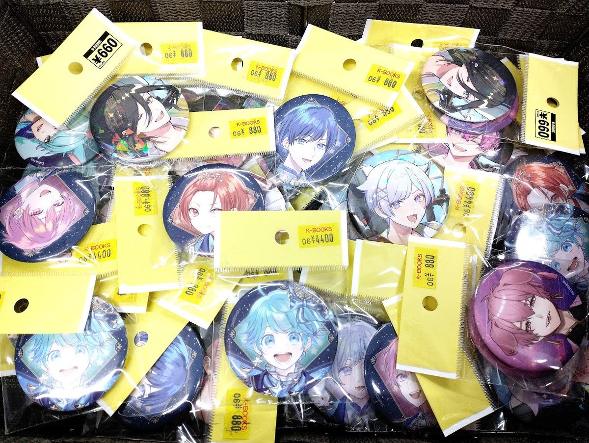 入荷情報】 いれいすとあ ランダム缶バッジが入荷しました！！ 15弾の