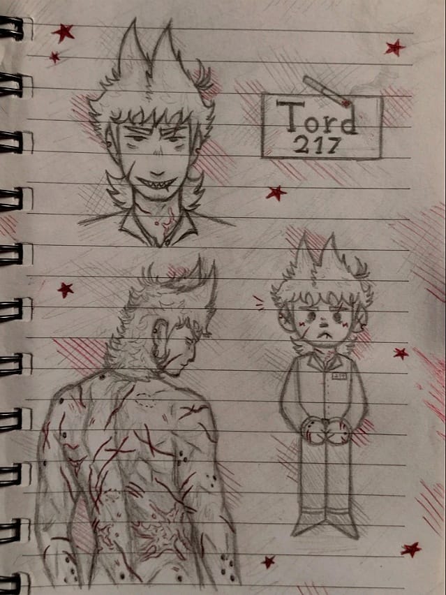 ArrusVictor's tweet photo. @drytski Meus desenhos do tord 🥺🥺❤️❤️ https://t.co/Db6QwvR1vV