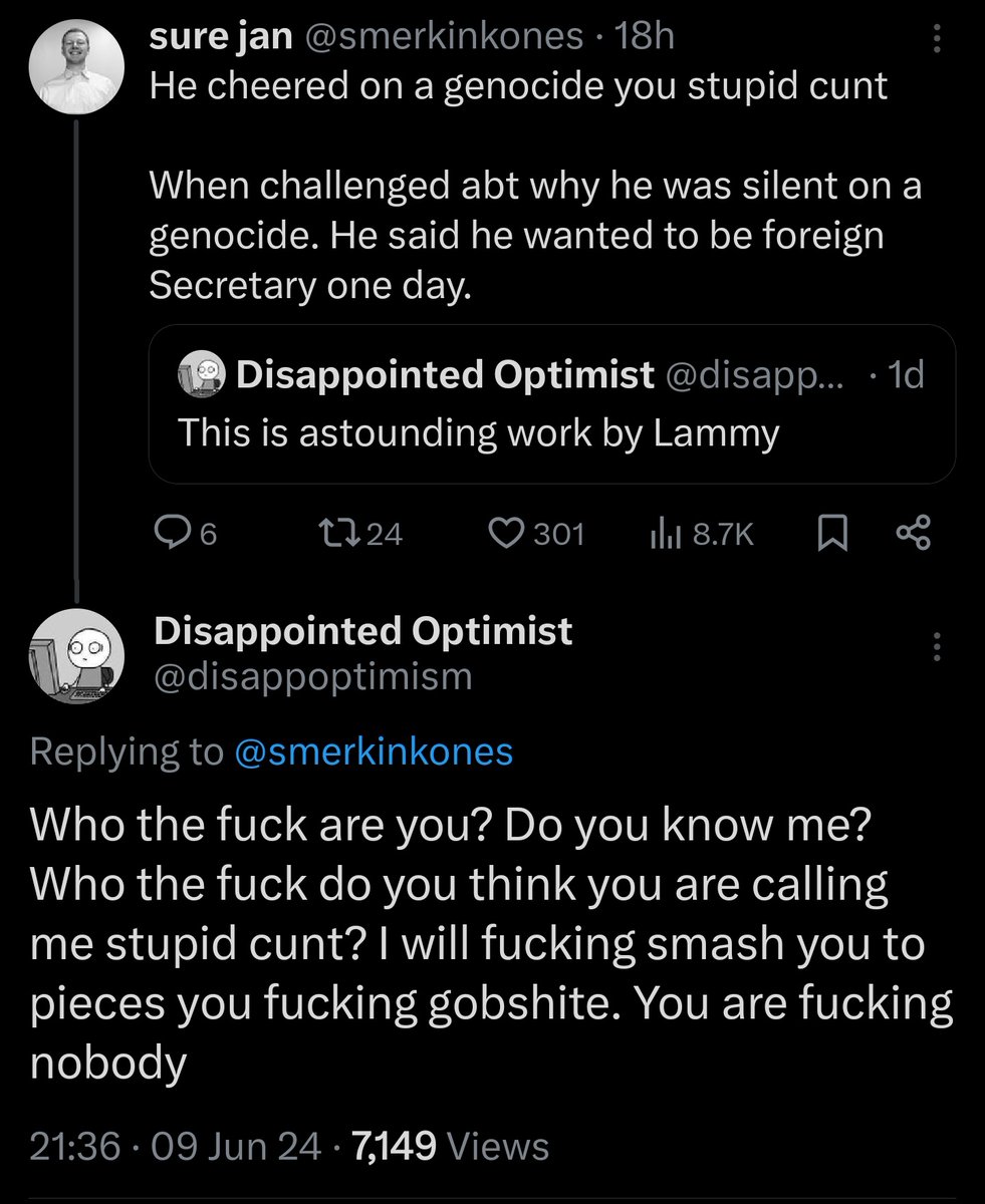 Go_SYH_In_A_Pig's tweet photo. Looks like you've become a #TwitterMainCharacter. And, I suspect, now a copypasta meme. Congratulations all round, I guess. https://t.co/jLQ0vmdnzj